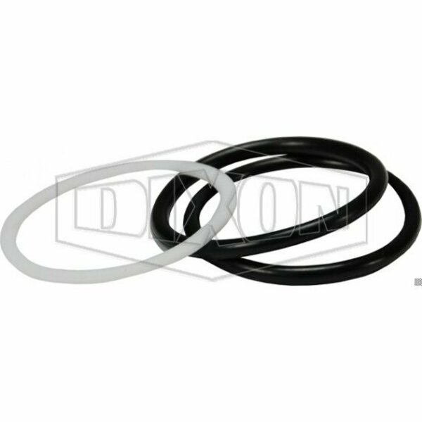 Dixon DQC H Industrial Interchange Coupler Seal Kit, For Use with 303/316 SSss Steel/Brass Coupling 8H-SKIT